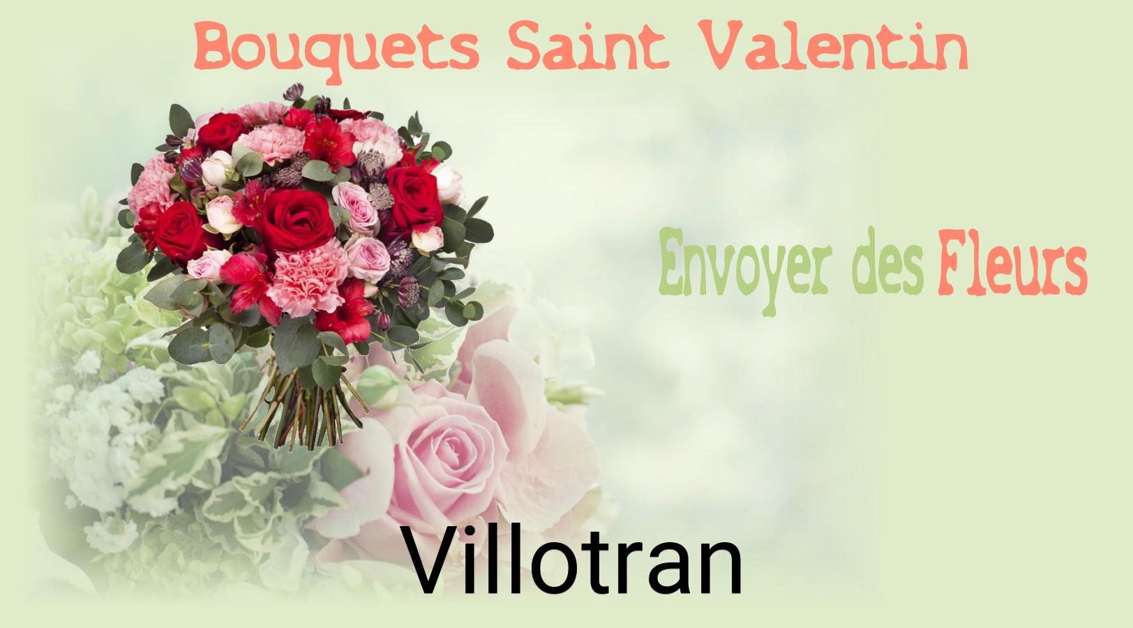 Roses de Saint-Valentin livrées à Villotran